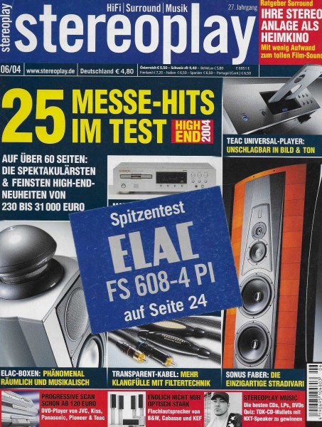 Stereoplay 6/2004 Cover