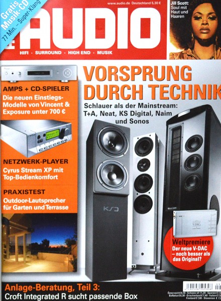 Audio 9/2011 Zeitschrift