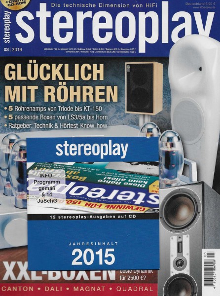 Stereoplay 3/2016 Cover
