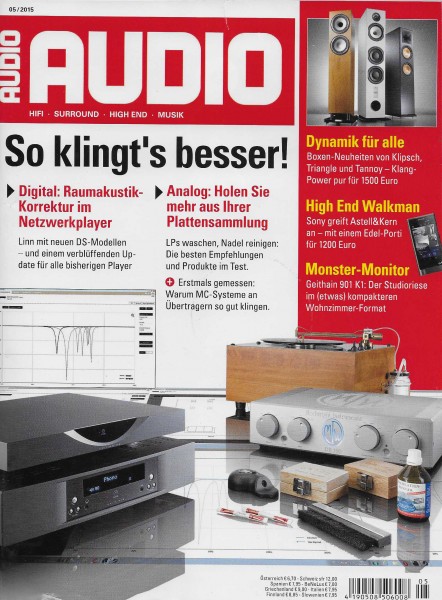 Audio 5/2015 Cover