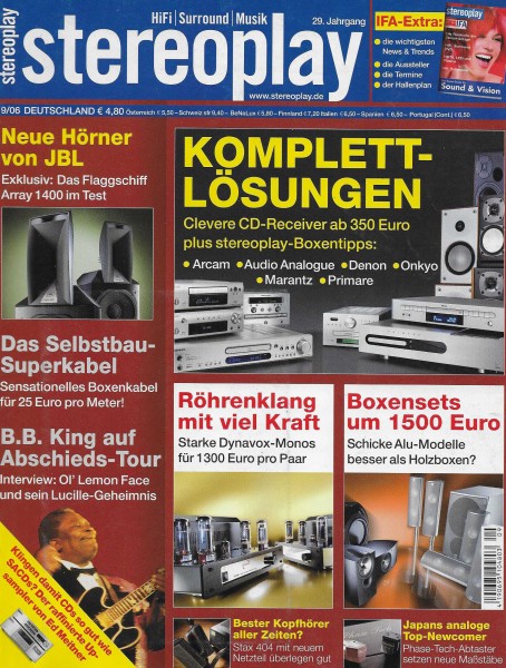 Stereoplay 9/2006 Cover