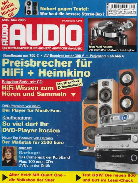 Audio 5/2005 Cover