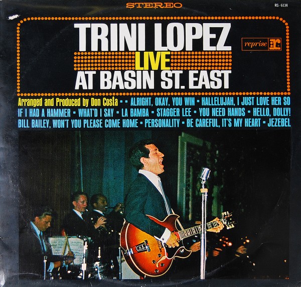 Trini Lopez - Live at Basin St. East