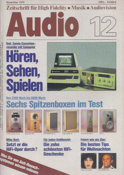 Audio 12/1979 Zeitschrift