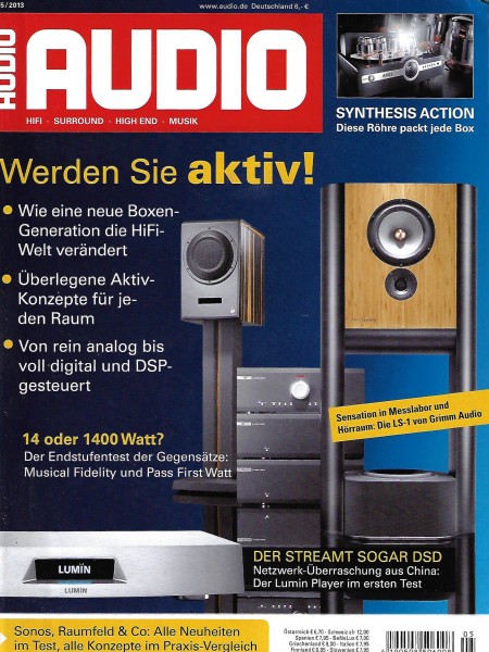 Audio 5/2013 Zeitschrift