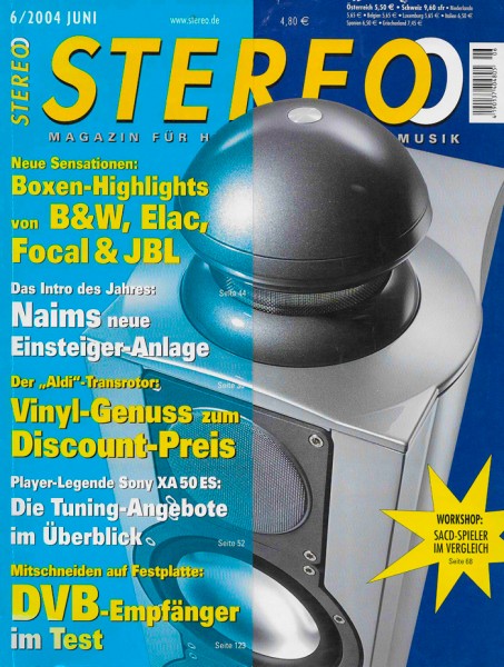 Stereo 6/2004 Zeitschrift