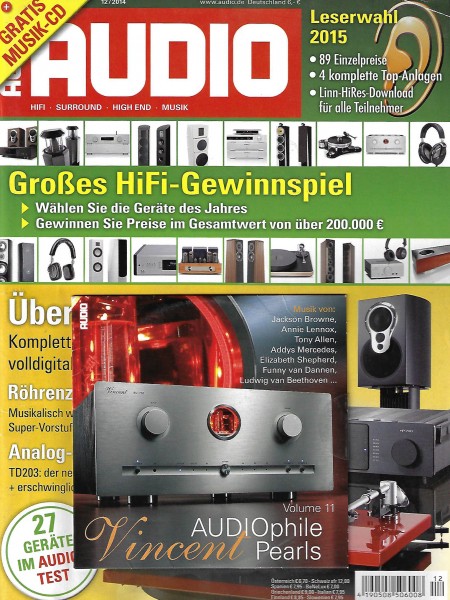 Audio 12/2014 Zeitschrift