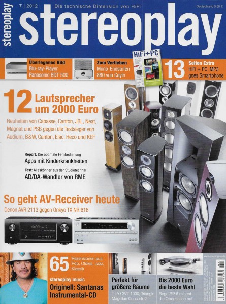 Stereoplay 7/2012 Cover