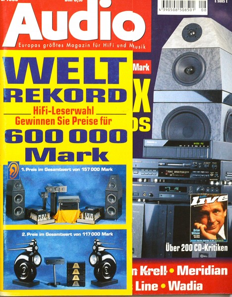 Audio 8/1998 Zeitschrift