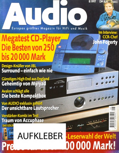 Audio 8/1997 Zeitschrift