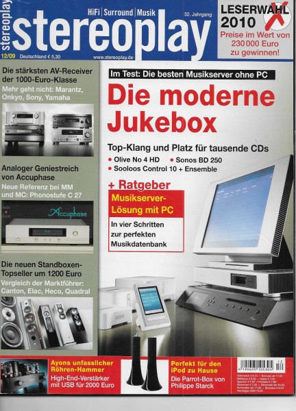 Stereoplay 12/2009 Cover