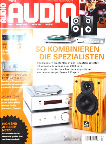 Audio 7/2012 Zeitschrift