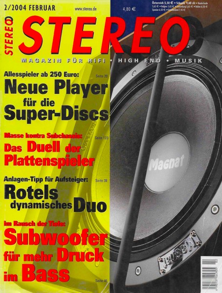 Stereo 2/2004 Zeitschrift