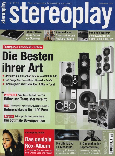 Stereoplay 8/2010 Cover