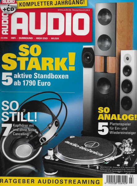 Audio 3/2016 Cover