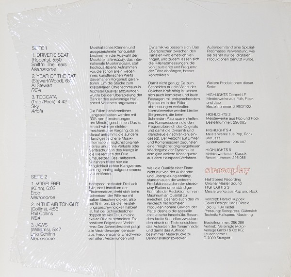 Various - Stereoplay Highlights 3 - Meisterwerke aus Pop und Rock