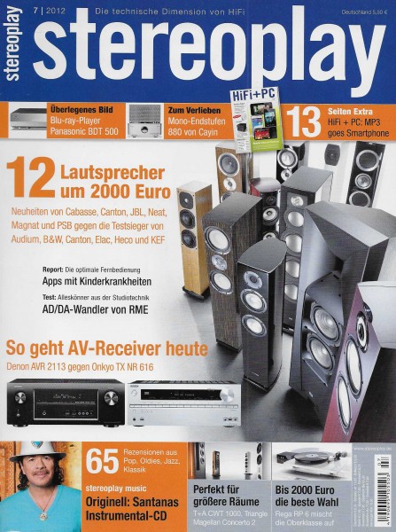 Stereoplay 7/2012 Cover