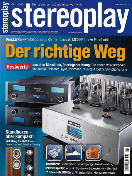 Stereoplay 8/2013 Zeitschrift