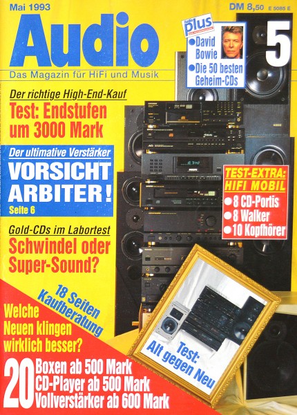 Audio 5/1993 Zeitschrift