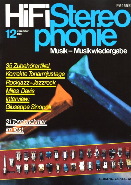 Hifi Stereophonie_12/1981 Zeitschrift_1