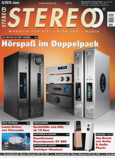 Stereo 6/2015 Zeitschrift