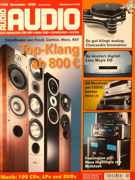 Audio 11/2008 Zeitschrift