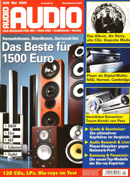 Audio 5/2009 Zeitschrift