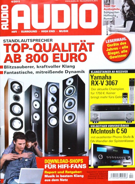 Audio 4/2011 Zeitschrift