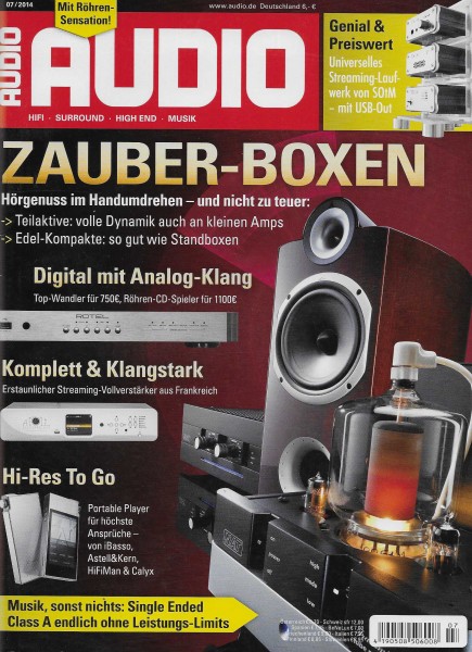 Audio 7/2014 Cover