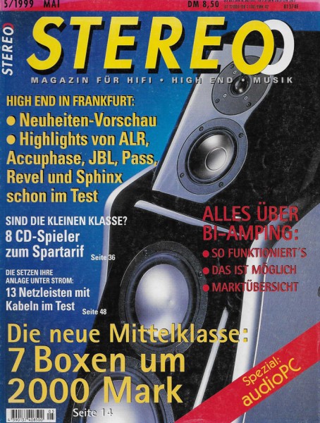 Stereo 5/1999 Zeitschrift