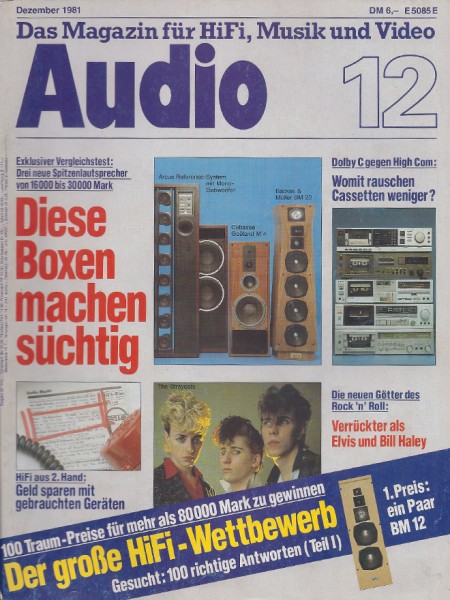 Audio 12/1981 Zeitschrift