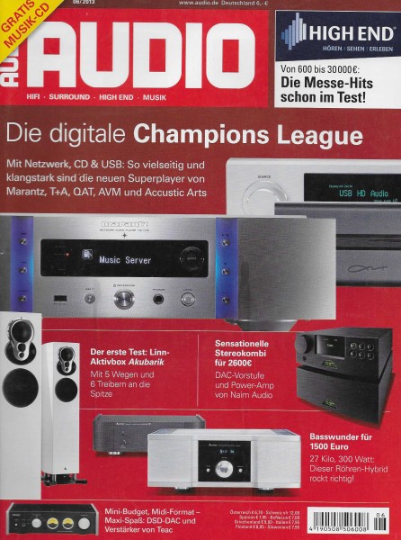 Audio 6/2013 Cover