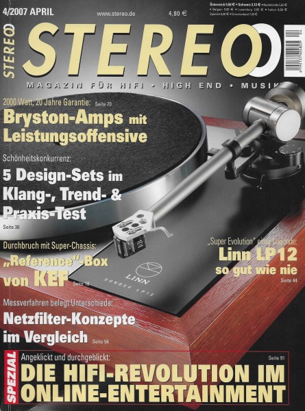 Stereo 4/2007 Zeitschrift