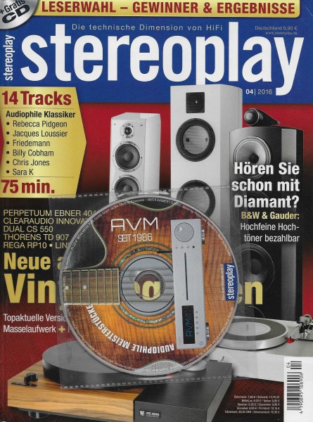 Stereoplay 4/2016 Cover