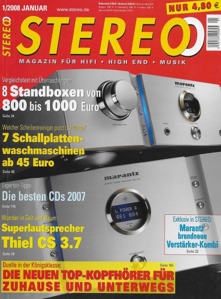 Stereo 1/2008 Zeitschrift