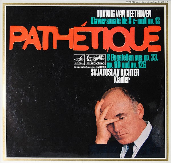 Beethoven/Richter - Pathétique - Klaviersonate Nr. 8 C-Moll op.13