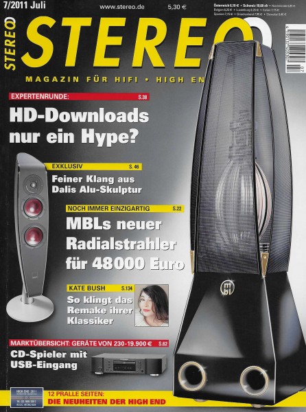 Stereo 7/2011 Zeitschrift