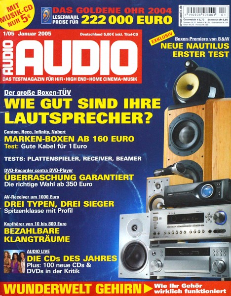 Audio 1/2005 Zeitschrift