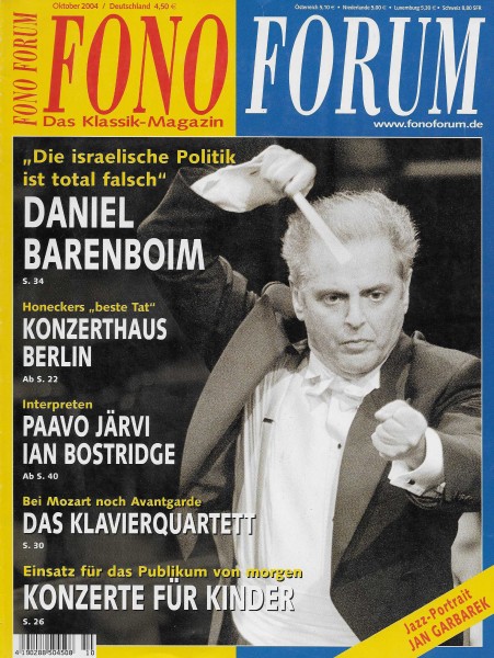 Fono Forum 10/2004 Zeitschrift