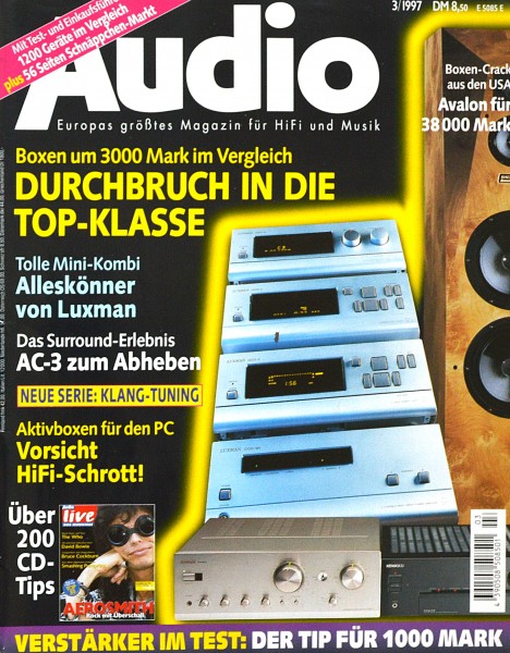 Audio 3/1997 Zeitschrift