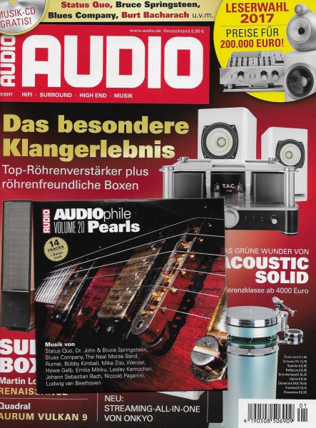 Audio 1/2017 Cover