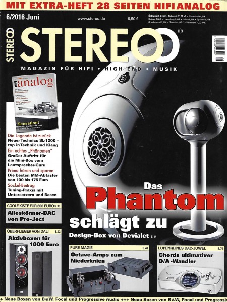 Stereo 6/2016 Zeitschrift