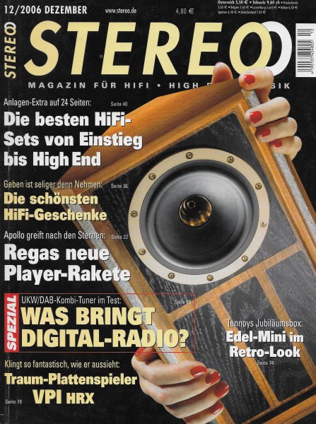 Stereo 12/2006 Zeitschrift