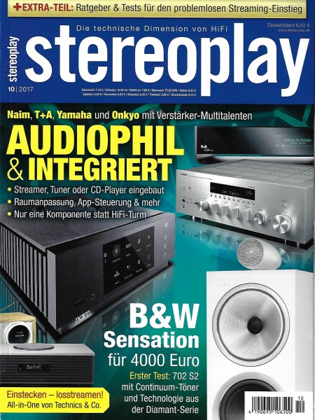 Stereoplay 10/2017 Zeitschrift