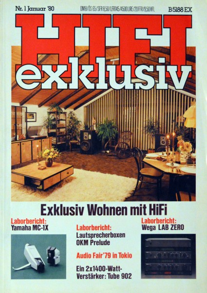 Hifi Exklusiv 1/1980 Zeitschrift