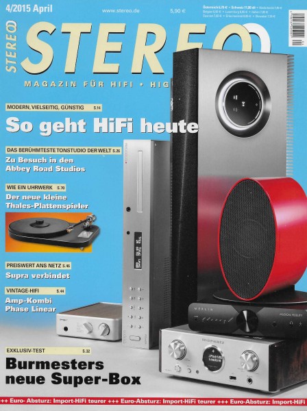 Stereo 4/2015 Zeitschrift