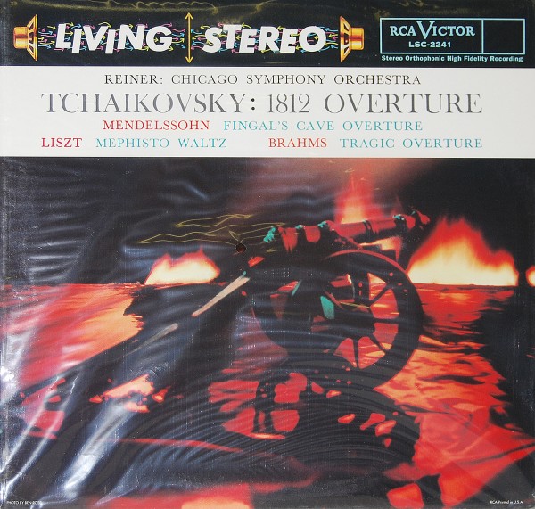 Tchaikovsky/Mendelssohn/Liszt/Brahms - 1812 Overture / Fingal's Cave Overture/CSO- Reiner (sealed)