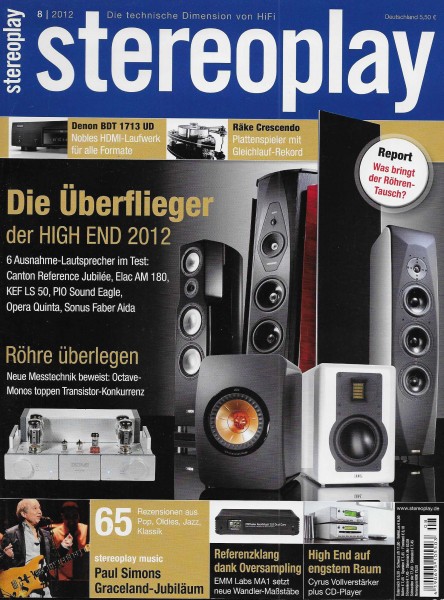Stereoplay 8/2012 Cover