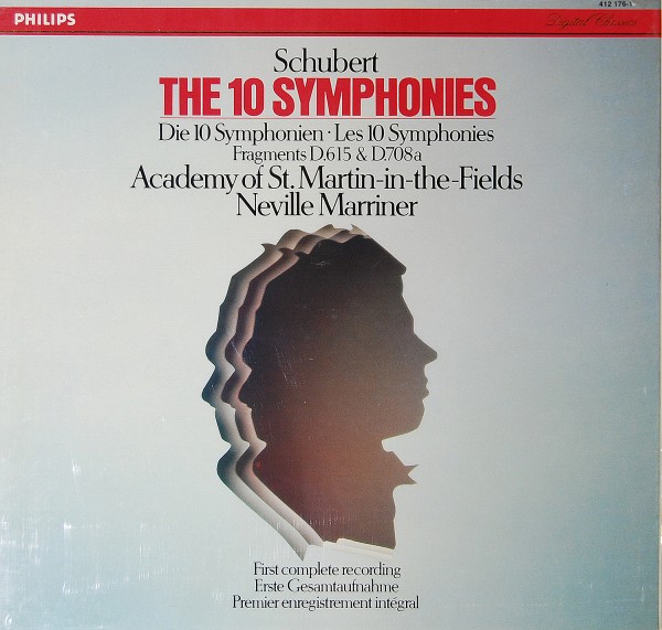 Schubert/Neville Marriner - The 10 Symphonies