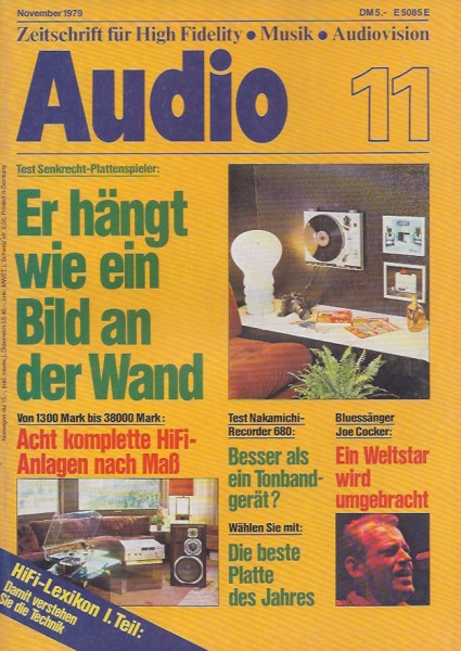 Audio 11/1979 Zeitschrift